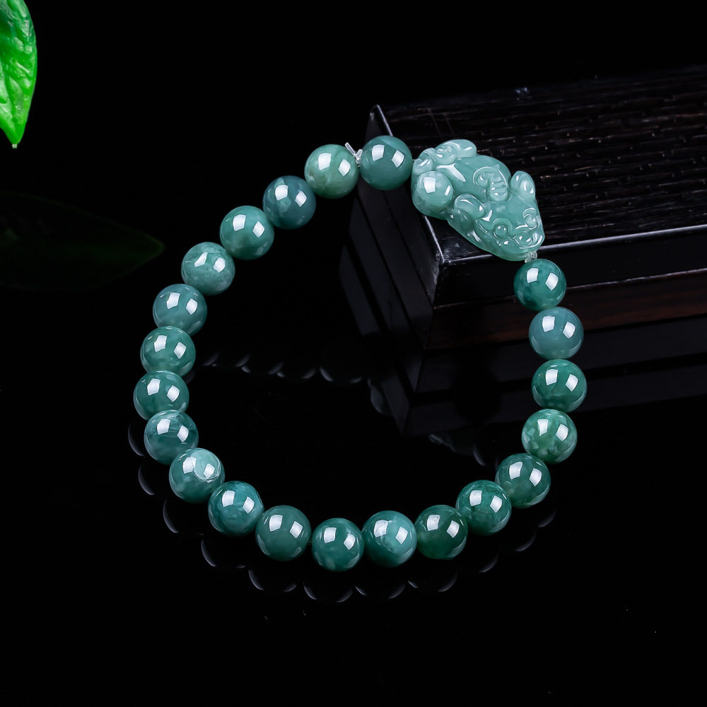 Jewelry & Watches Vitopoulos Reviews - Natuurlijke Birmese Jadeïet Bixiu Armband Vintage