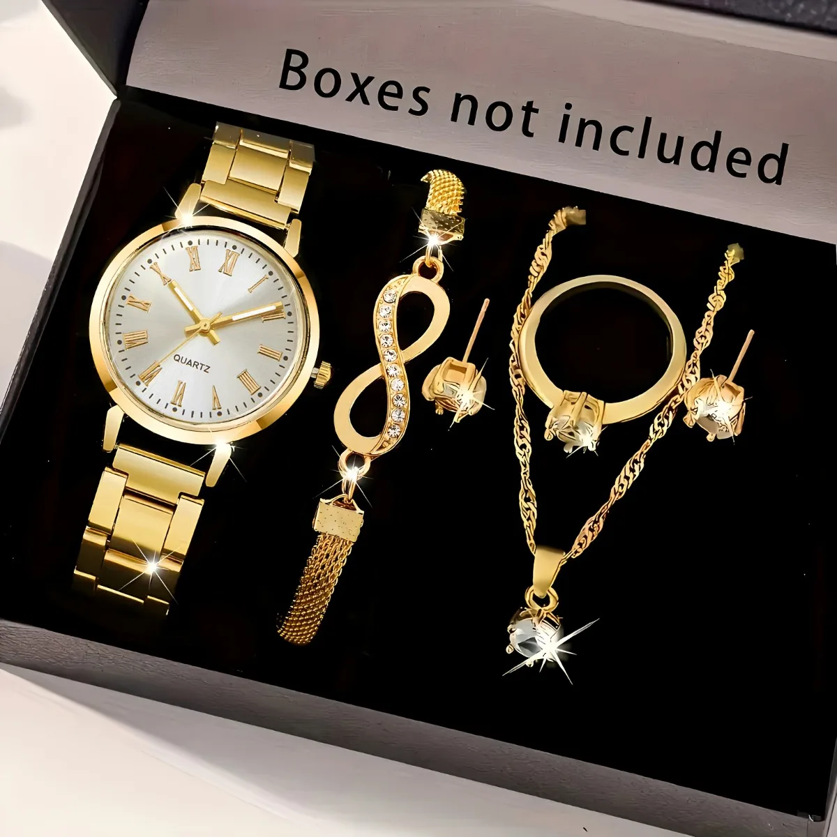 Jewelry Watch Making - 20266 stks/set Elegante Vrouwen Quartz Horloge