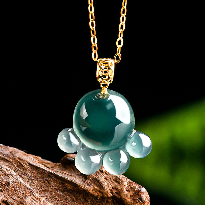 Jewelry & Watches Vitopoulos Reviews - Natuurlijke echte smaragd blauw water jade