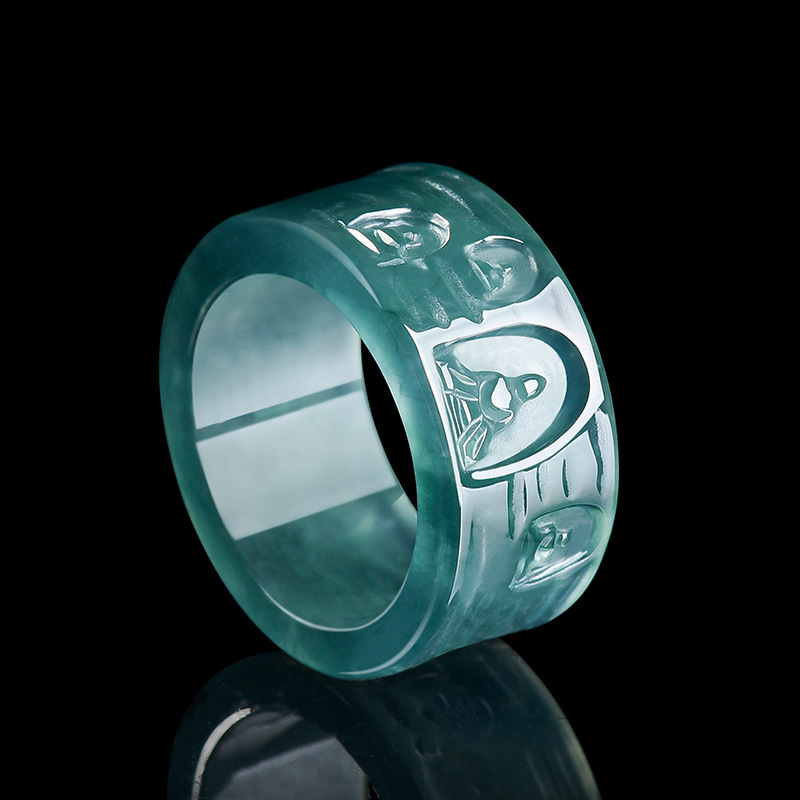 Jewelry & Watches Vitopoulos Reviews - Natuurlijke Birmese Jadeïet Boeddha Ring Luxe