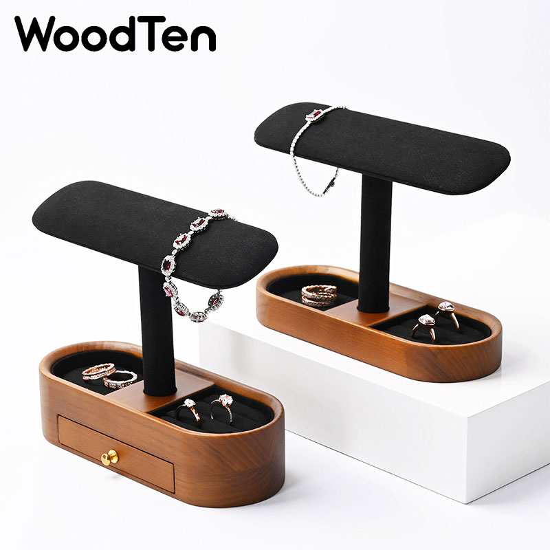 Houten horloge-displaystandaar - Jewelry Organizer Watches recensie en prijs