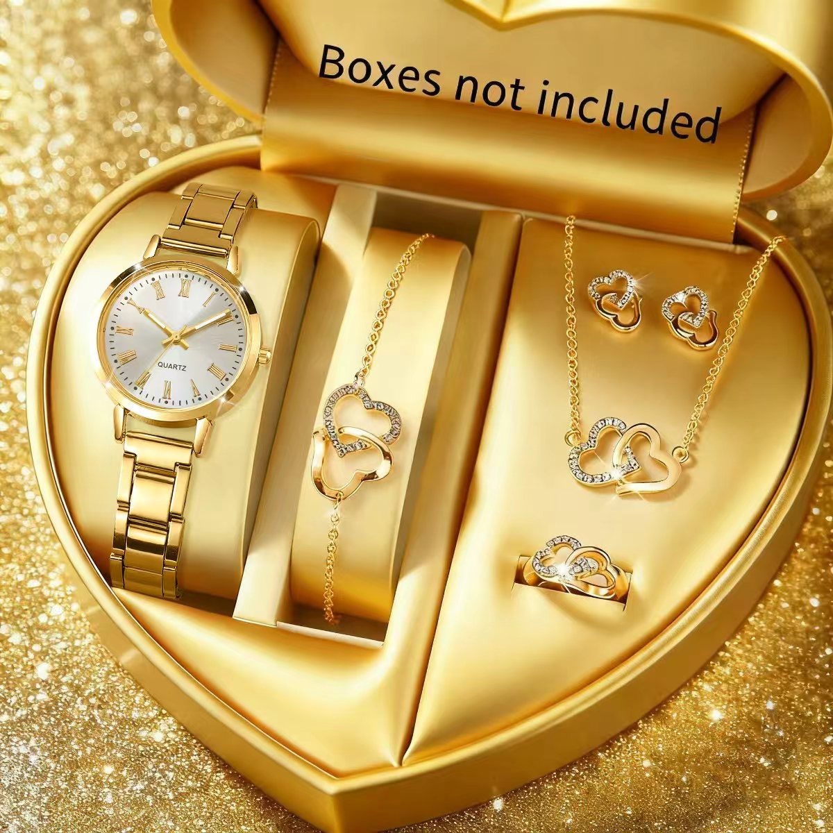 6 STKS Mode Dames Quartz Horlo - Jewelry Watch Making recensie en prijs