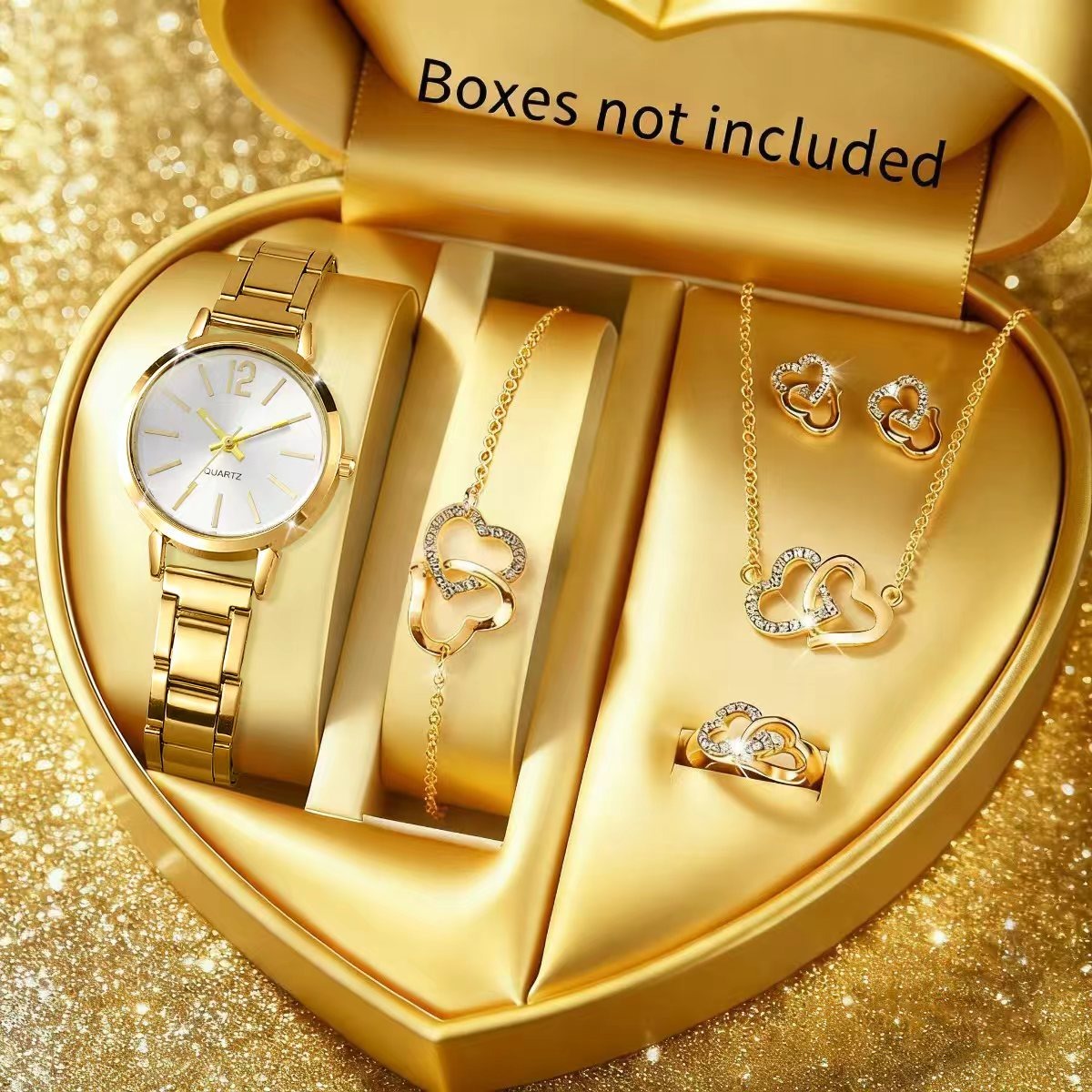 6 STKS Mode Dames Quartz Horlo - Jewelry Watch Making recensie en prijs