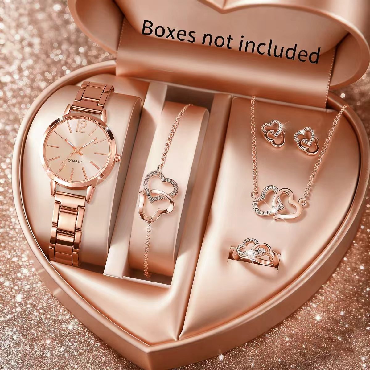 6 STKS Mode Dames Quartz Horlo - Jewelry Watch Making recensie en prijs