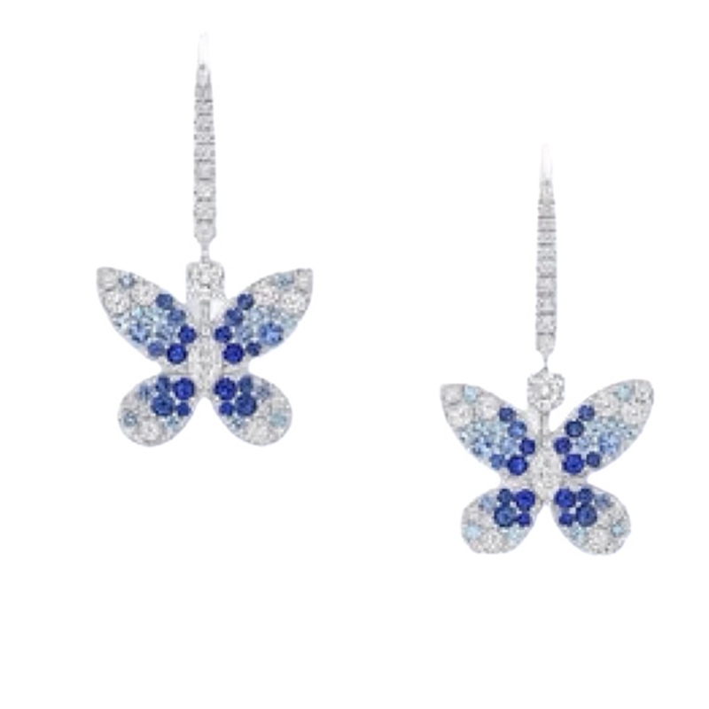 Nieuwe 925 zilveren hoge dubbe - Diamond Stud Earrings recensie en prijs