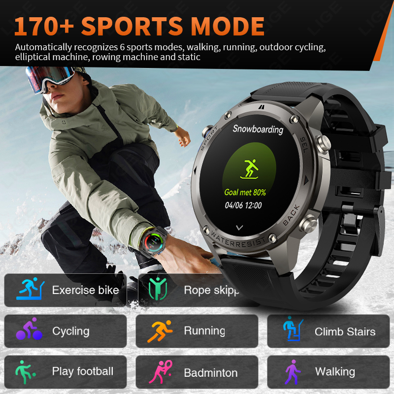 2026 Nieuwe Ultra Militaire Kw - Smartwatch recensie en prijs