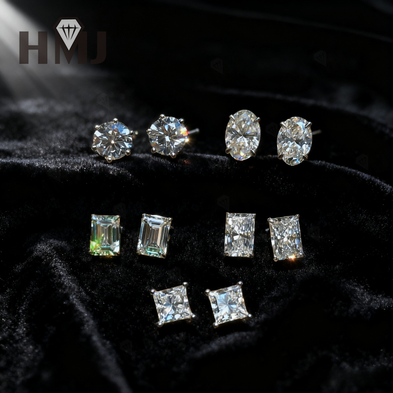 Groothandel oorknopjes Moissan - Diamond Stud Earrings recensie en prijs