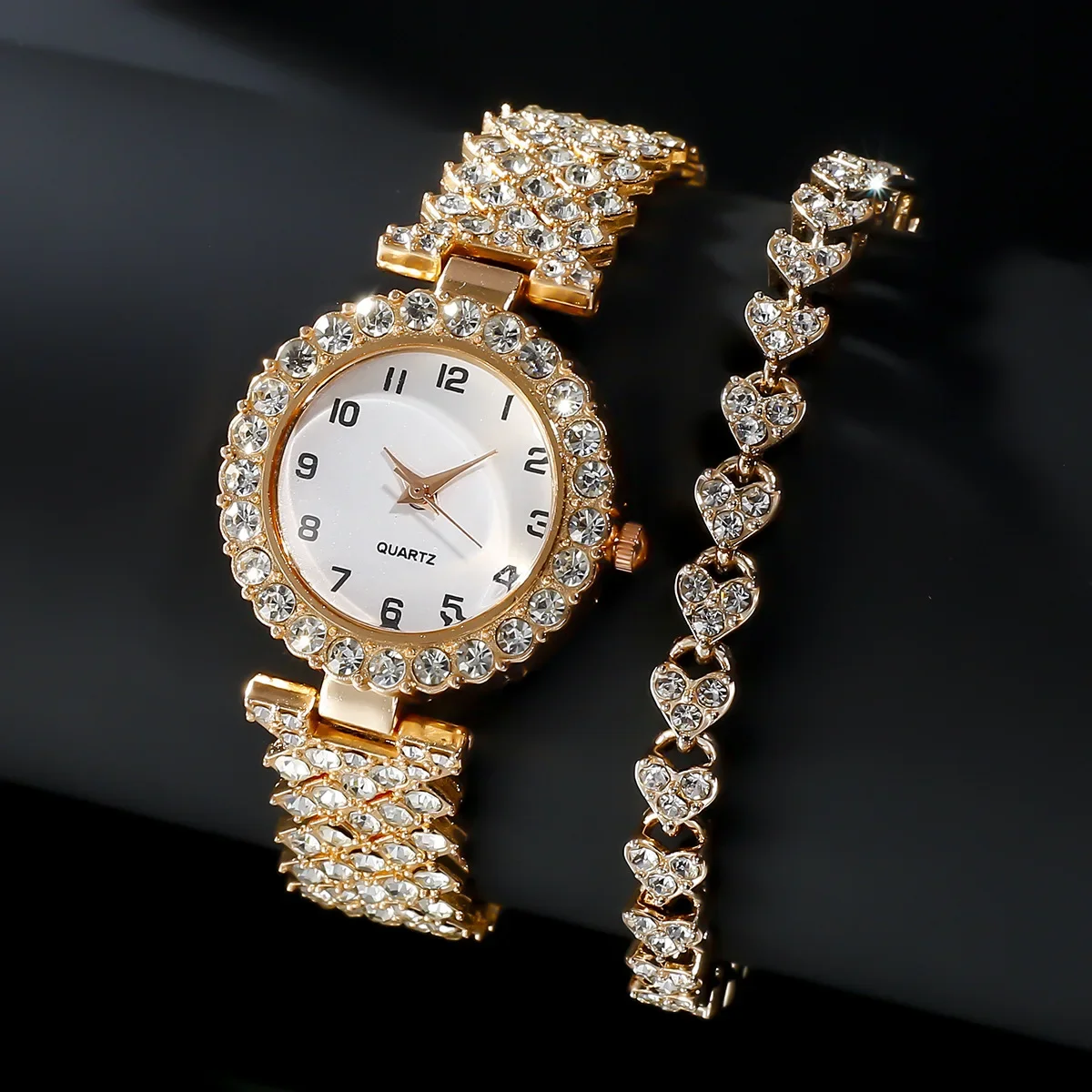 1 stks/2 stks Luxe Mode Vrouwe - Jewelry Watch Making recensie en prijs