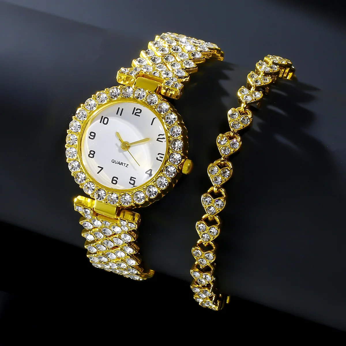 1 stks/2 stks Luxe Mode Vrouwe - Jewelry Watch Making recensie en prijs