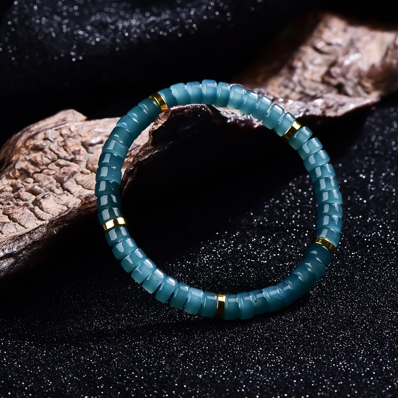 Natuurlijke Jadeïet Blauw Wate - Jewelry & Watches Vitopoulos Reviews recensie en prijs