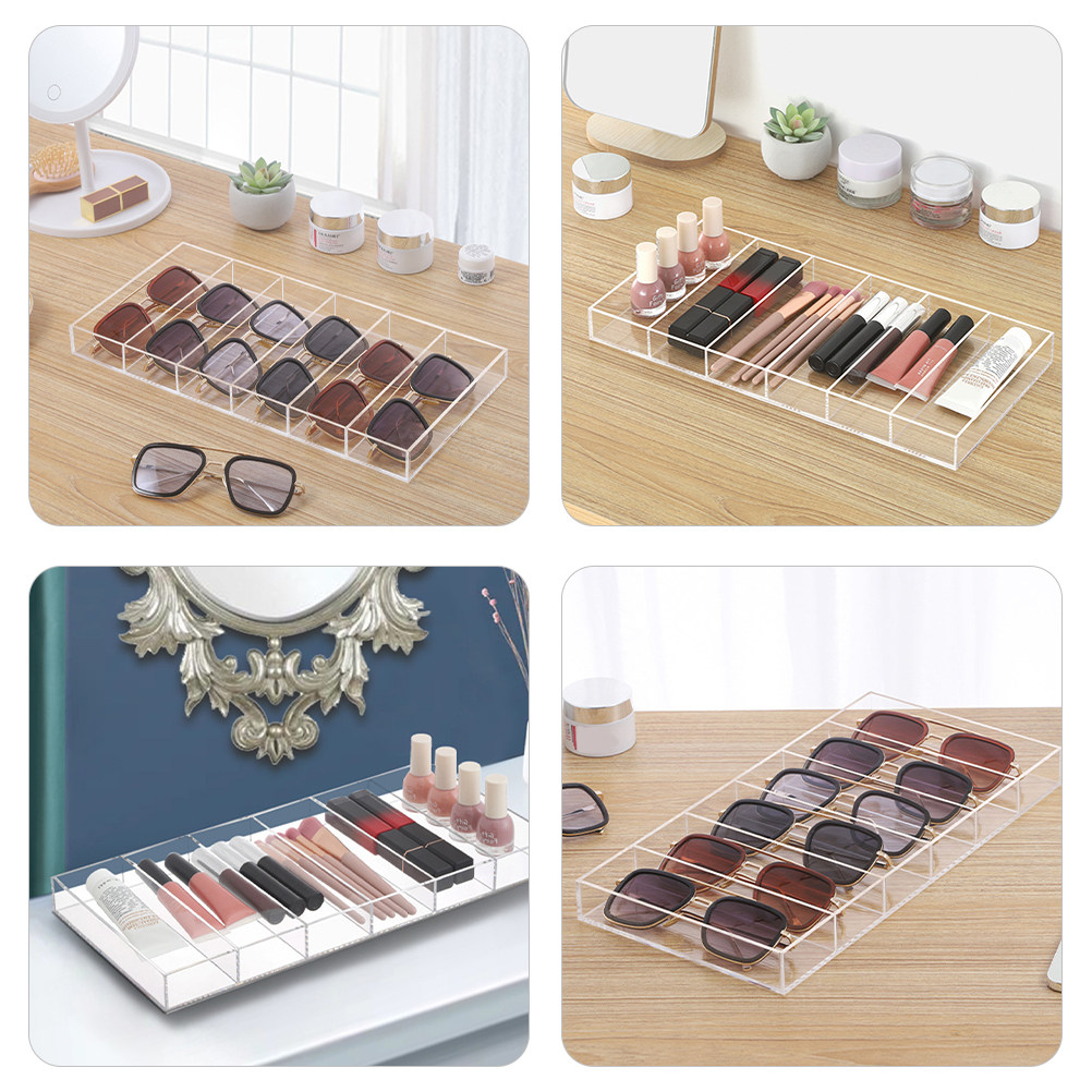 6-vakjes transparante acryl zo - Jewelry Organizer Watches recensie en prijs