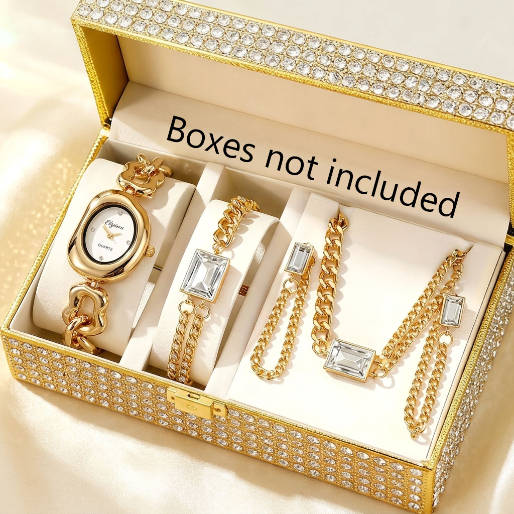 5-delige modieuze dameshorloge - Jewelry Watch Making recensie en prijs